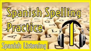 Spanish Listening Practice: Word Dictation 1