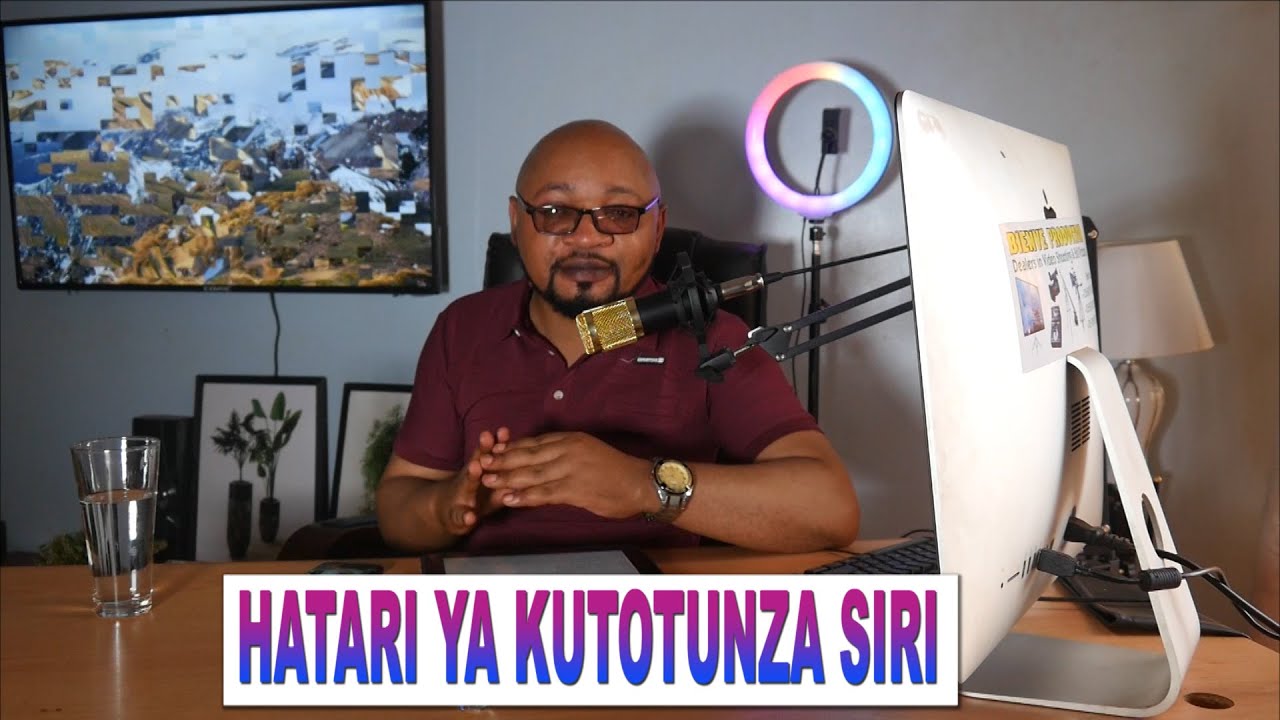 HATARI YA KUTOTUNZA SIRI - BIENVENU WANZIRE - YouTube