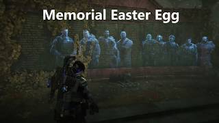 Gears 5 - Remember the fallen. 100% Collectibles Easter egg.