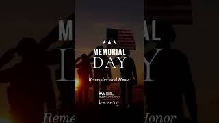 Remembering and honoring those who gave their lives for our freedom. May their courage and dedicatio
