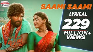Saami Saami Full Song | Pushpa Songs  Telugu | Allu Arjun, Rashmika | DSP | Mounika Yadav | Sukumar