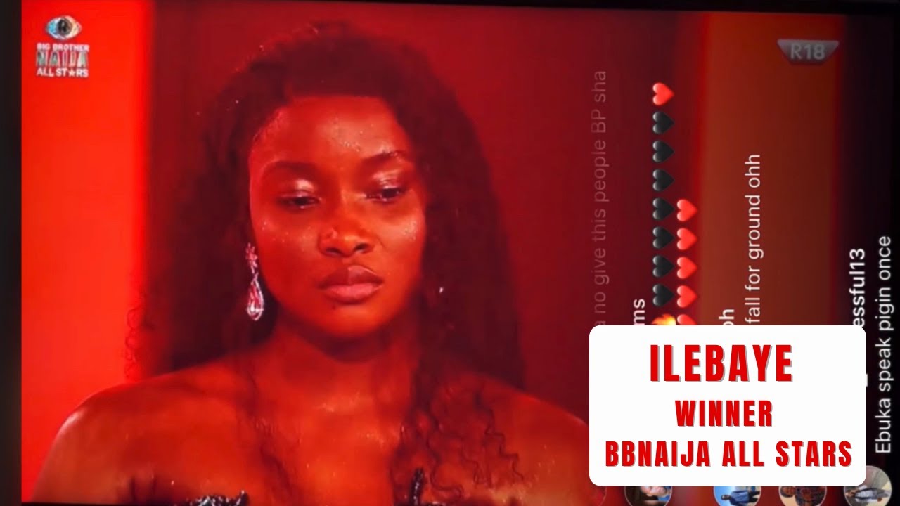 Ilebaye Odiniya Is The Winner Of BBNaija All Stars Eighth Season Moment ...