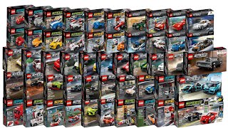 All LEGO Speed Champions 2015 - 2022 sets Compilation/Collection Speed Build