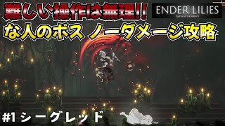 ボス戦ノーダメージ攻略解説 シーグレッド戦【ENDER LILIES】