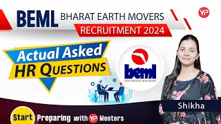 Actual Asked Interview Questions | BEML Recruitment 2024 | Start Interview Preparation YourPedia