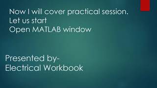 Arithmetic, Logical and Relational operators - MATLAB tutorials