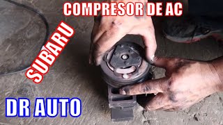 Como Cambiar el Compresor AC a un Subaru