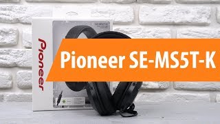 Распаковка наушников Pioneer SE-MS5T-K / Unboxing Pioneer SE-MS5T-K