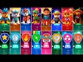 Paw Patrol All Video Megamix CHASE VS EVEREST VS MARSHALL VS ROCKY VS RYDER VS RUBBLE VS SKYE