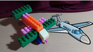 CARA MUDAH MEMBUAT PESAWAT  | LEGO BALOK SUSUN | EASY TO MAKE PLANES
