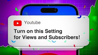 YouTube UPDATE Increases Views and Subscribers! (How to set up)