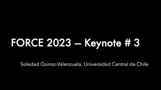 FORCE2023 Keynote 3: Open Science Policies – The Art of Balancing Dreams and Reality