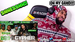 BARS FOR DAYS!!!! 845 Cypher: The Hoodies, D. Weathers, Simms, Howie Dodat (REACTION)