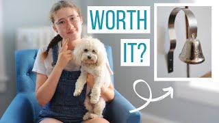 SHOULD YOU USE A POTTY BELL? | Training Our Maltipoo to Ring a Potty Bell in 5 Simple Steps