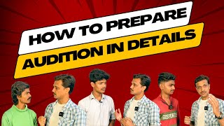 Acting Audition Preparation-Lets act