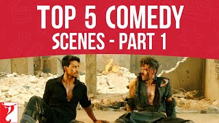 Top 5 Comedy Scenes | Part 1 | Hrithik Roshan, Tiger Shroff, Salman, Varun, Anushka, Javed Jaffery
