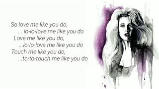 Love me like you do- ellie goulding(Lyrics)
