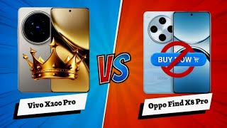 vivo X200 Pro vs OPPO Find X8 Pro Camera Phone Best ? Under Rs1 Lakh !! review ?