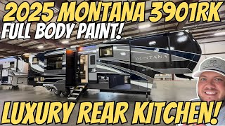 2025 Montana 3901RK | Luxury Rear Kitchen RV with FULL BODY PAINT