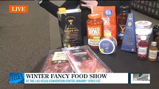 Checking out the Winter Fancy Food Show