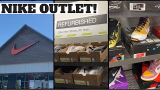 Buying USED SNEAKERS at a NIKE OUTLET?!