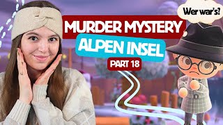 Wir bauen eine RODEL-BAHN! inklusive Futterstelle❄️#018❄️Murder Mystery ALPENINSEL❄️ Animal Crossing