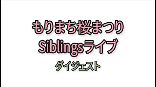 2022.5.7 森町桜まつり Siblingsライブ ダイジェスト