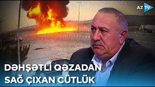 Dəhşətli qəzadan sağ çıxan cütlük həmin anlardan danışdı: “Biz düşdük, maşın partladı”