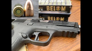 9x19mm, 124gr FMJ, Belom Review