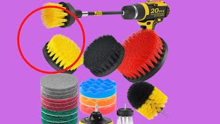 Holikme 20Piece Drill Brush Attachments Set Scrub Pads (CHECK HERE)..