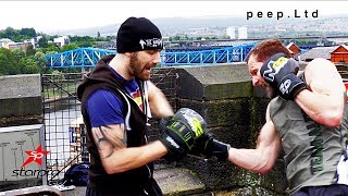 peep | Medieval Boxing Training at Newcastle Castle Keep with Starprosports