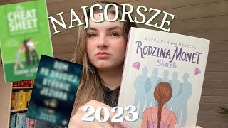 najgorsze książki 2023, czyli film w którym krytykuje całą ich treść przez 18 minut