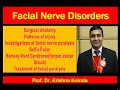 Facial Nerve and its disorders //Bell's palsy //Herpes zoster oticus //Dr. Krishna's ENT Lectures