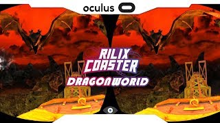 SBS 1080p► Dragon World VR • RILIX COASTER • Samsung Gear VR Gameplay 2018