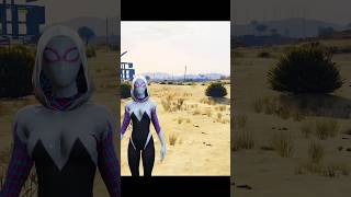 GTA V EPIC RAGDOLL SPIDER GWEN #spidergwen #gta5 #ragroll #short