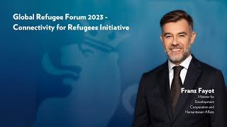 Global Refugee Forum 2023 - Connectivity for Refugees Initiative