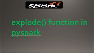 explode() function in pyspark #pysparktutorial #dataengineering