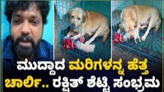 6 ಮರಿಗಳಿಗೆ ಜನ್ಮ ನೀಡಿದ ಚಾರ್ಲಿ | 777 Charlie Movie Dog Give Birth To 6 Puppys