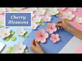 Cherry Blossom Paper Flower Tutorial | Sakura Flower DIY (Trailer)