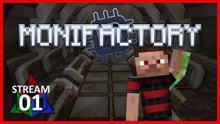 My FIRST GregTech Modpack!!! Monifactory - Day 1 Stream VOD