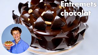 RECETTE DU MEILLEUR ENTREMETS AU CHOCOLAT