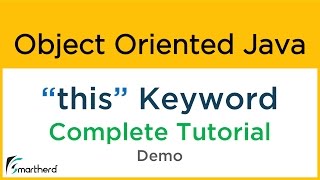 Java THIS keyword example. Object Oriented Java Tutorial #14.1