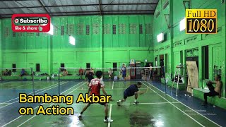 Badminton...!!! Bambang Akbar on action