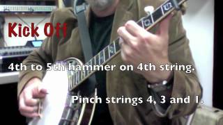 Cold Frosty Morning Banjo Lesson 1 with practice video A by Rob Bourassa