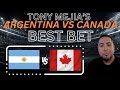 Copa America 2024 Semifinals Picks and Predictions | Argentina vs Canada Best Bets 7/9/24