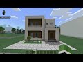 【minecraft】豆腐を改造してモダンハウスを作る。