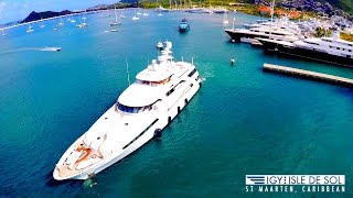 Need a Place to Dock Your $100MILLION MEGA-YACHT?  In St Maarten, SXM, CARIBBEAN