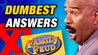 DUMBEST Family Feud answers! (1st season)