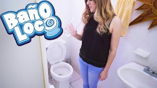 RETO BAÑO LOCO | CASTIGO: AGUA DE ESCUSADO | GRIS Y CHARLY