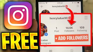 Free Instagram Followers ✅ How I get Free Instagram Followers in 2020 (iOS & Android)